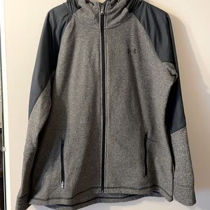 Under Armour Cold Gear Polyester Grey Jacket